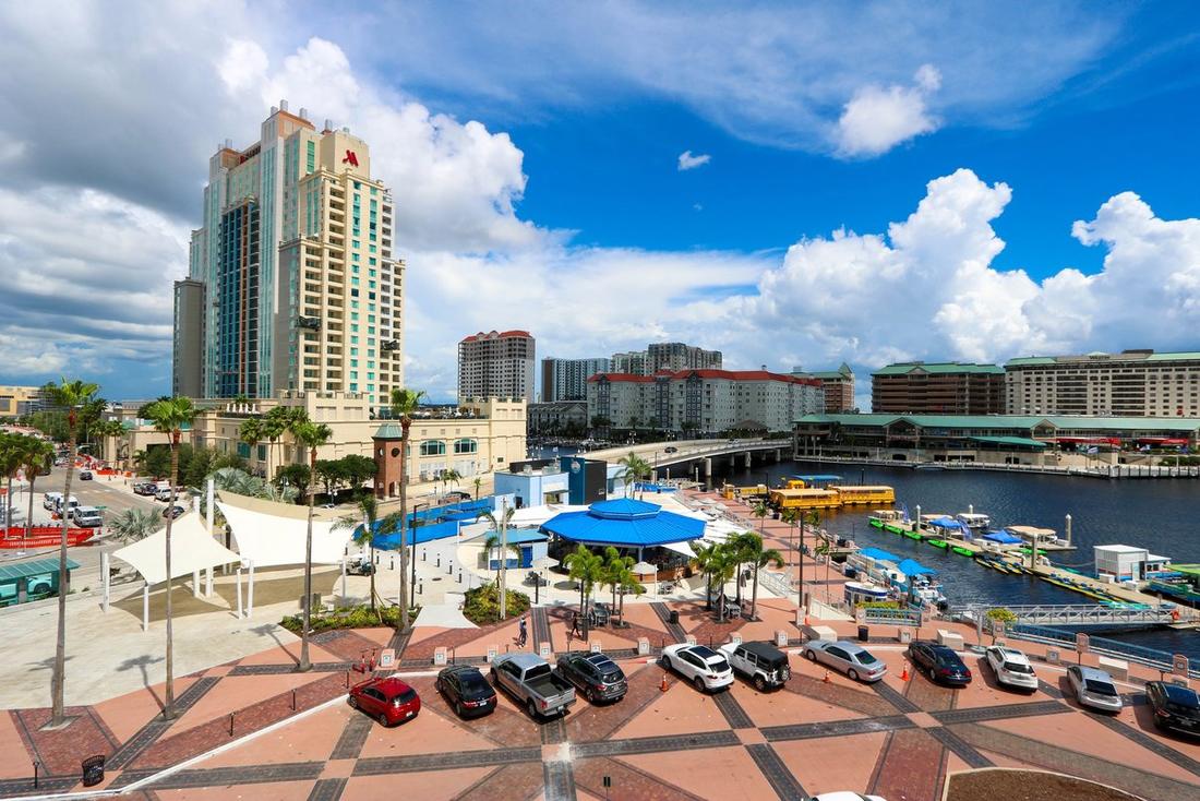 The Sail Plaza City of Tampa